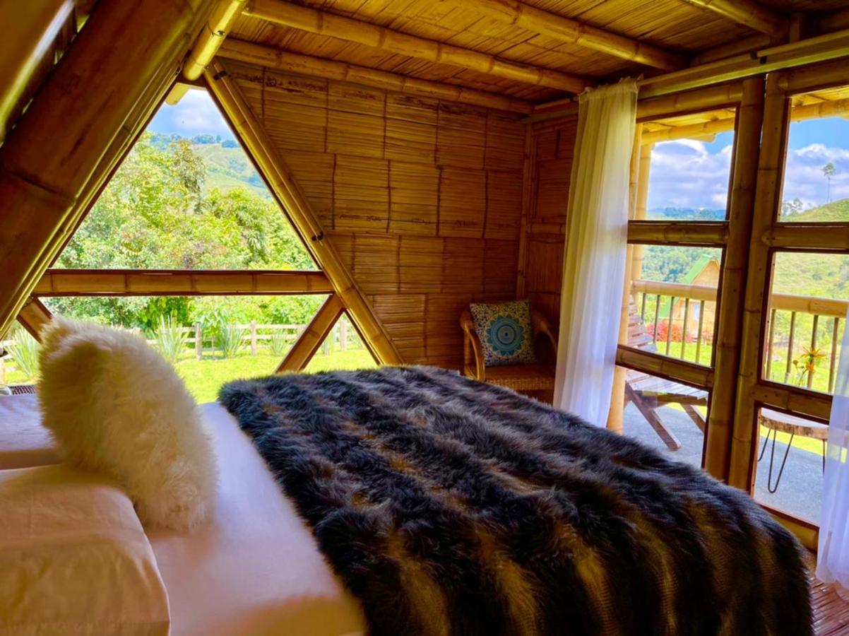 Glamping La Herradura Santa Rosa de Cabal Kültér fotó