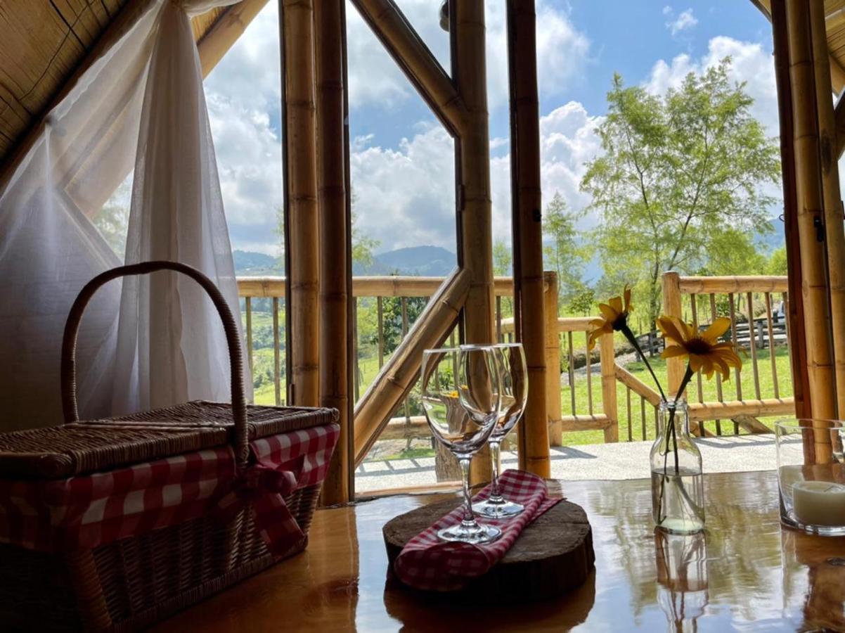 Glamping La Herradura Santa Rosa de Cabal Kültér fotó