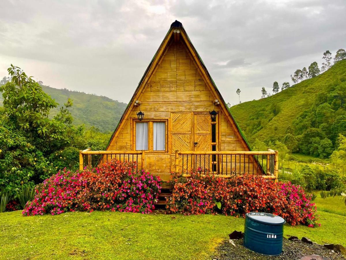 Glamping La Herradura Santa Rosa de Cabal Kültér fotó