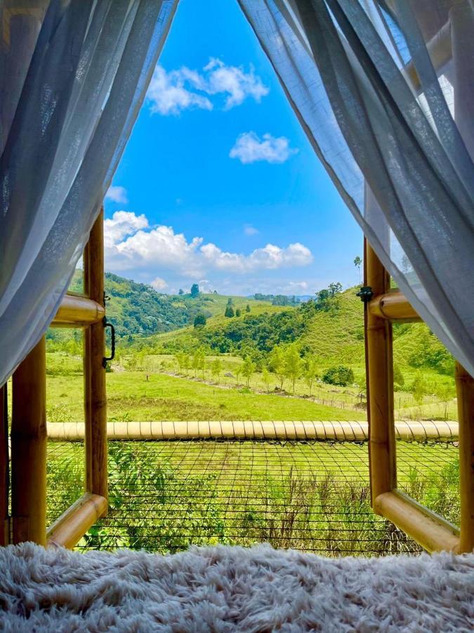 Glamping La Herradura Santa Rosa de Cabal Kültér fotó