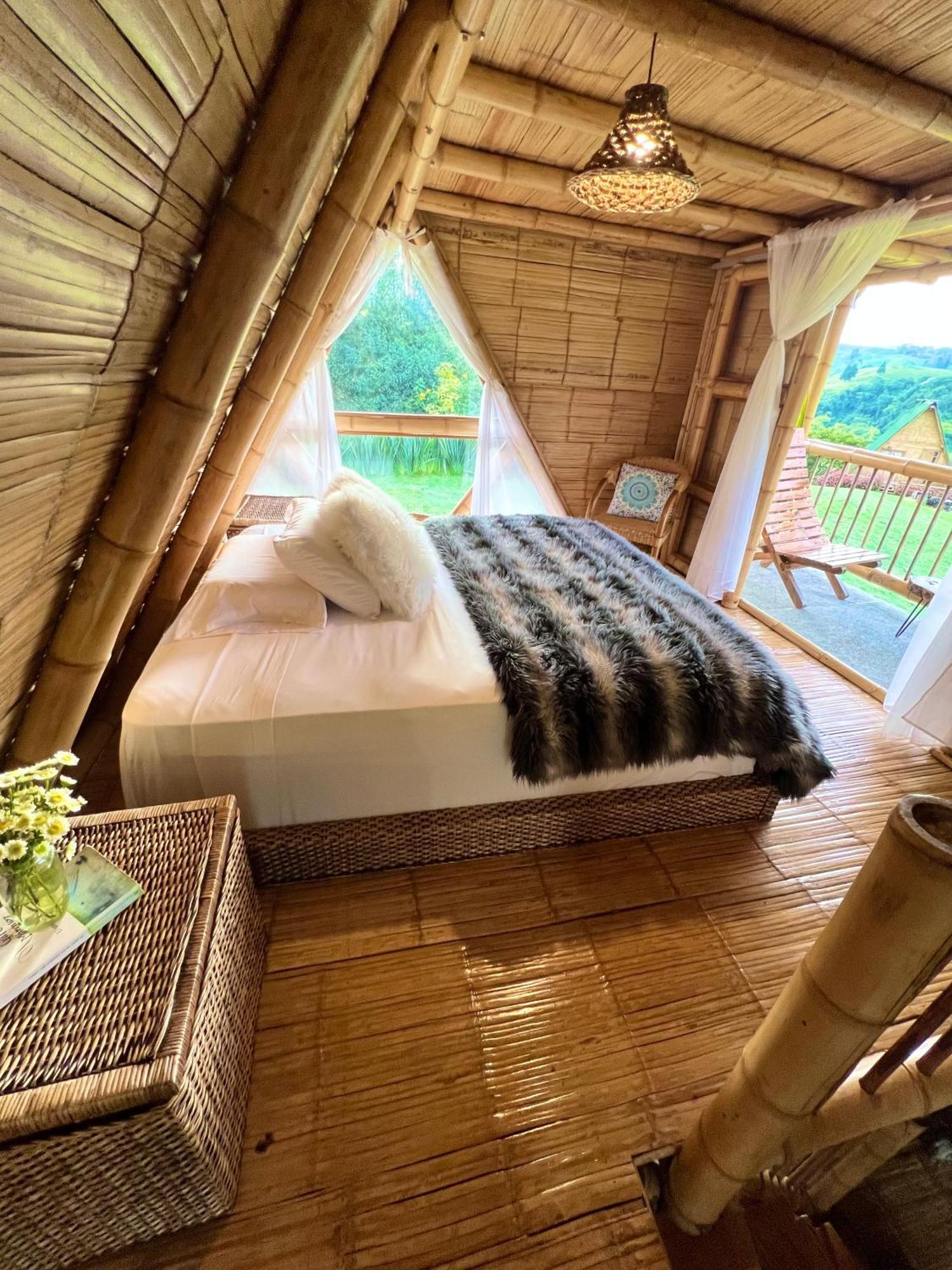 Glamping La Herradura Santa Rosa de Cabal Kültér fotó
